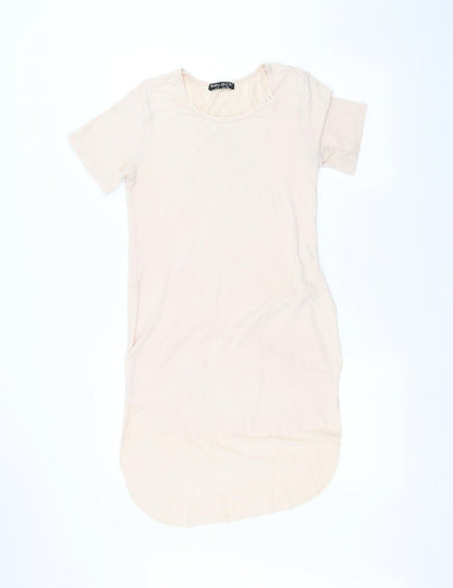 Womens UK Size 8 Select Pink Basic T-Shirt