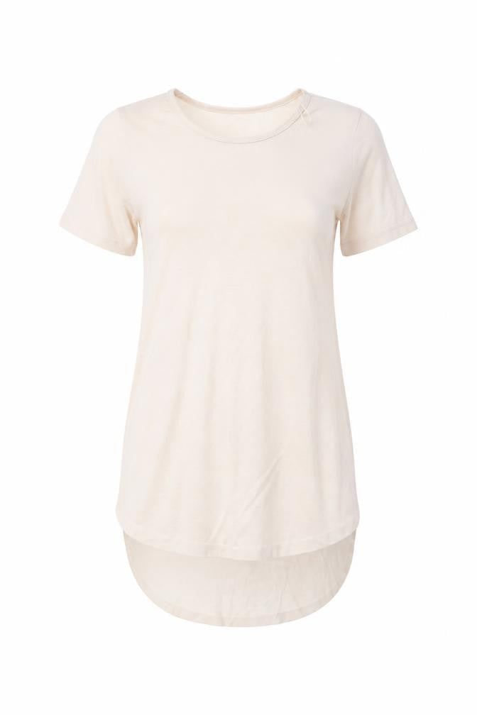 Womens UK Size 8 Select Pink Basic T-Shirt