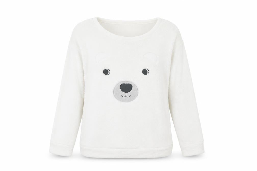 Womens UK Size M H&M White Pullover Jumper