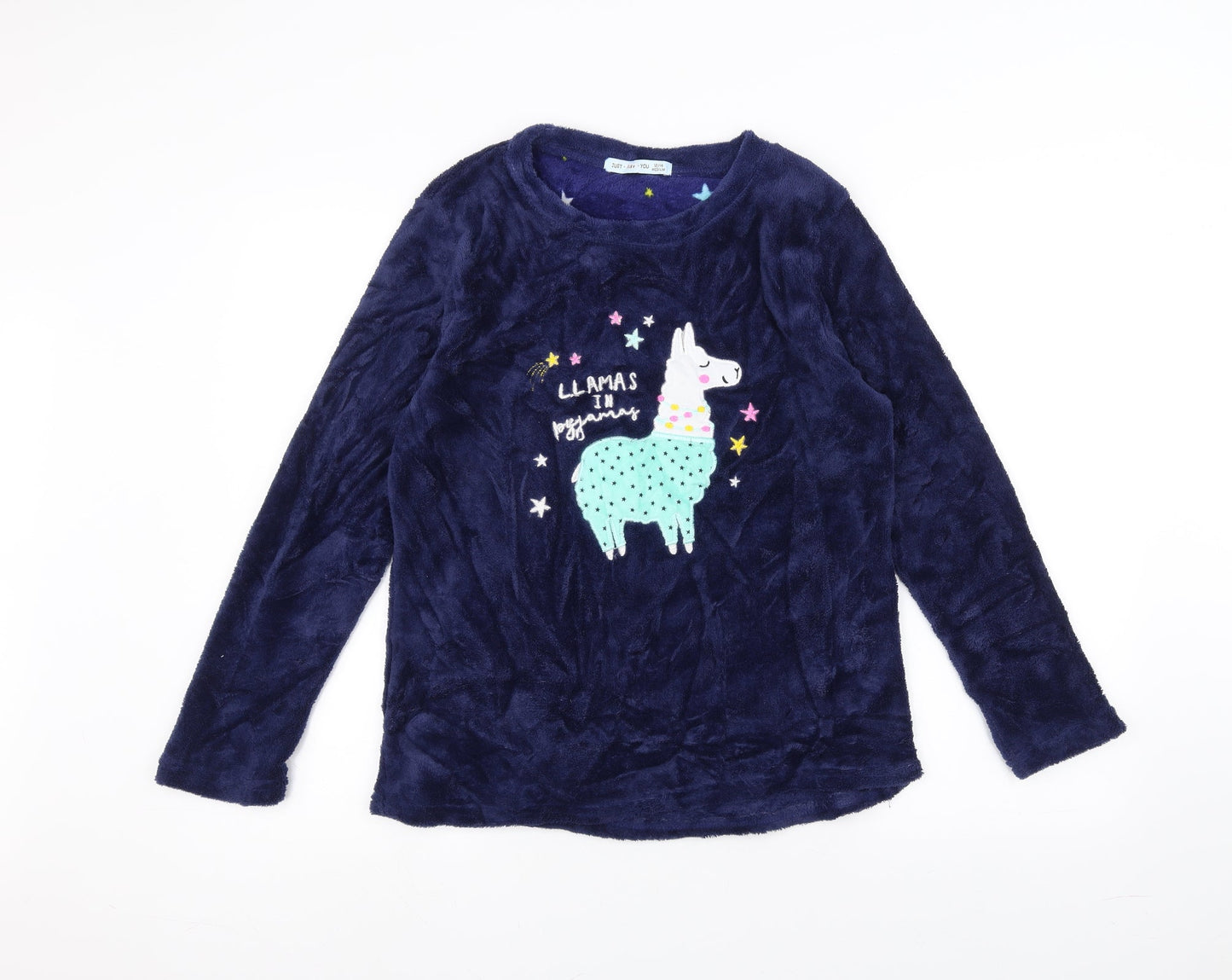 Womens UK Size 12 Preworn Blue Pullover Jumper