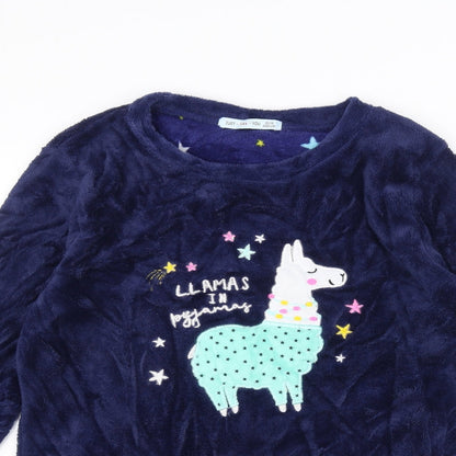 Womens UK Size 12 Preworn Blue Pullover Jumper