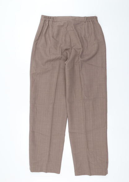 Womens UK Size 14 Bonmarché Regular Fit  Purple Trousers