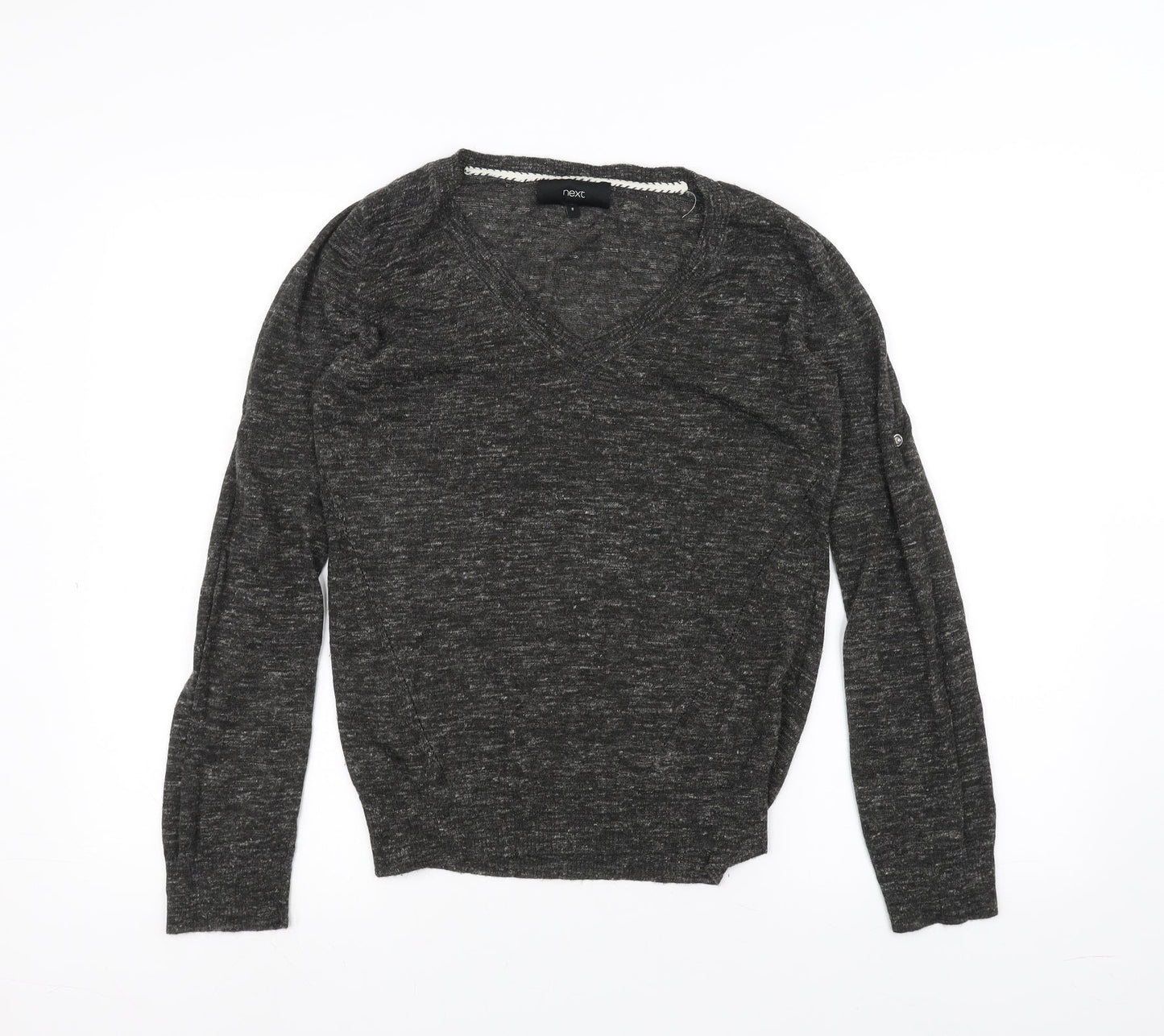 Womens UK Size 8 NEXT Grey Pullover Jumper