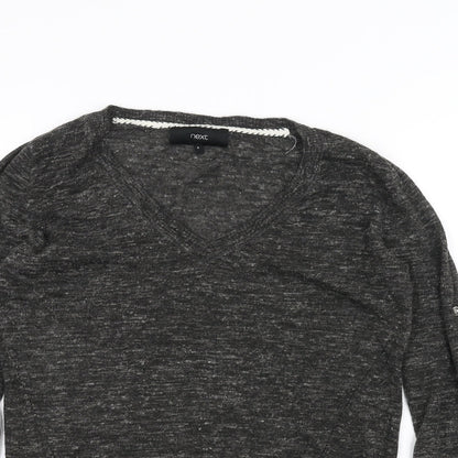 Womens UK Size 8 NEXT Grey Pullover Jumper