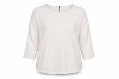 Womens UK Size 12 NEXT White Pullover Jumper