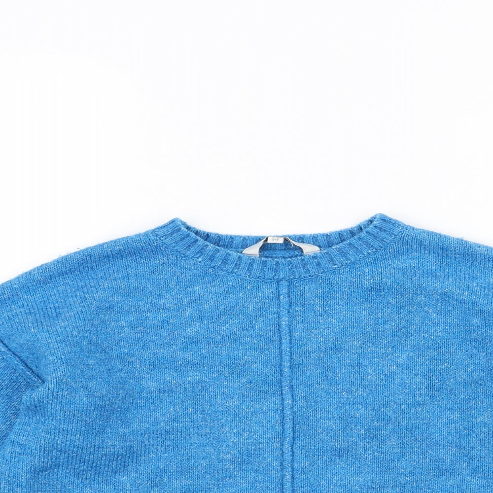 miss e-vie Girls Blue   Pullover Jumper Size 7-8 Years