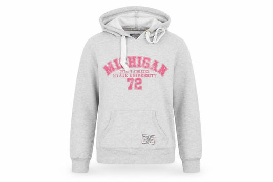Womens UK Size M Brave Soul Grey Pullover Hoodie
