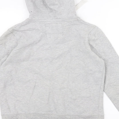 Brave Soul Womens Grey   Pullover Hoodie Size M