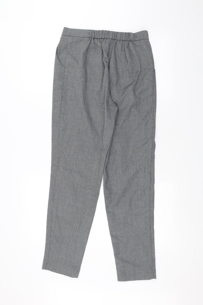 New Look Womens Black   Rain Trousers Trousers Size 8 L25 in