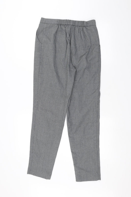 New Look Womens Black   Rain Trousers Trousers Size 8 L25 in