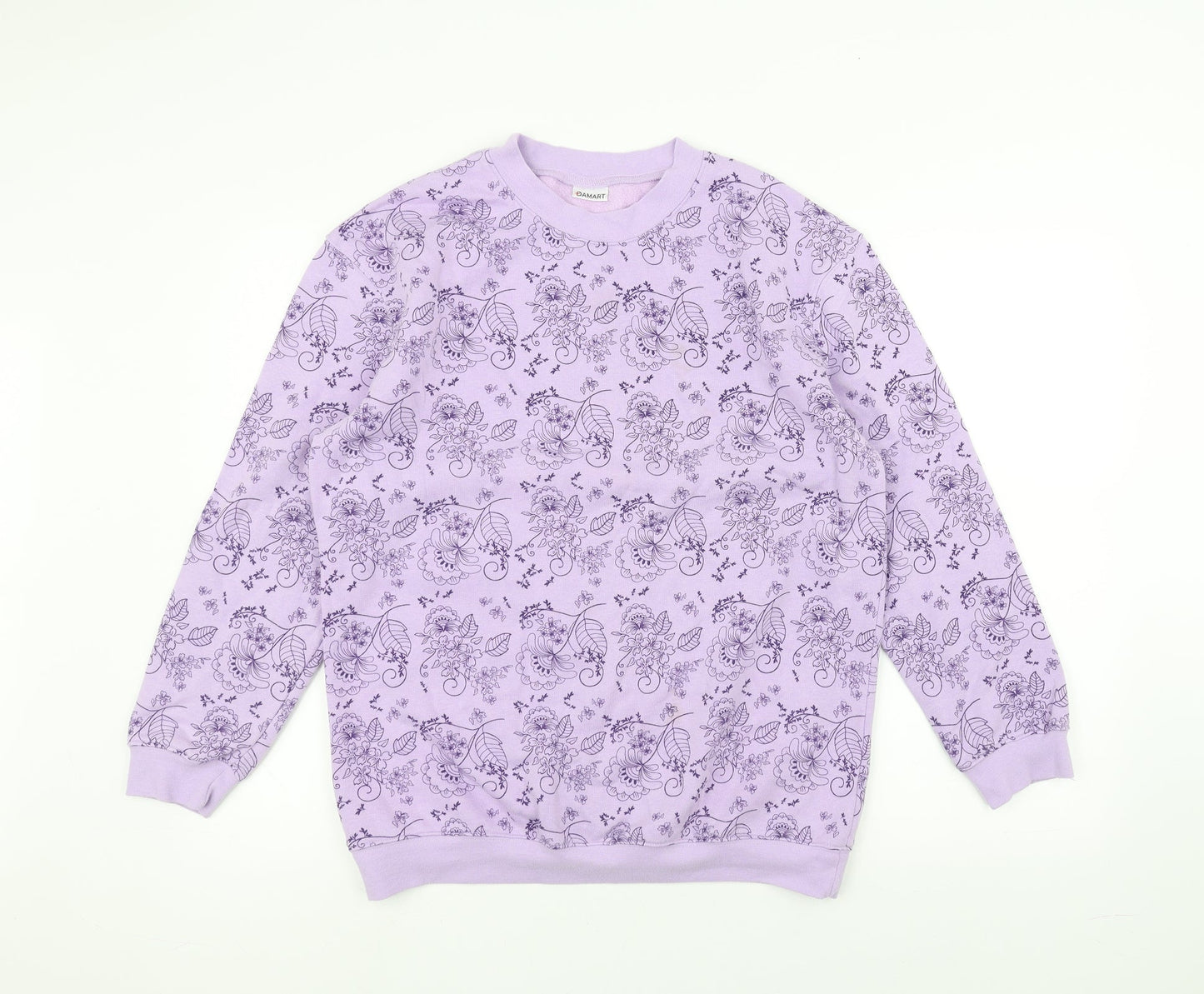 Damart Womens Purple   Pullover Jumper Size 14
