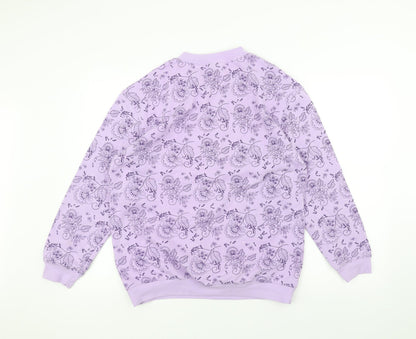 Damart Womens Purple   Pullover Jumper Size 14