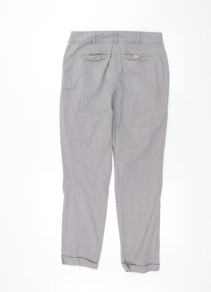 Oasis Womens Grey   Straight Jeans Size 10 L25 in