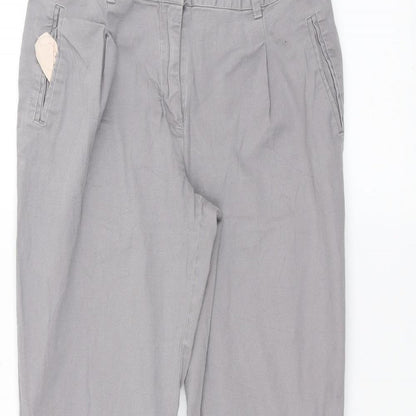 Oasis Womens Grey   Straight Jeans Size 10 L25 in