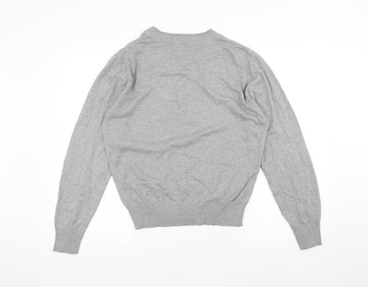 Henleys Womens Grey   Pullover Jumper Size M