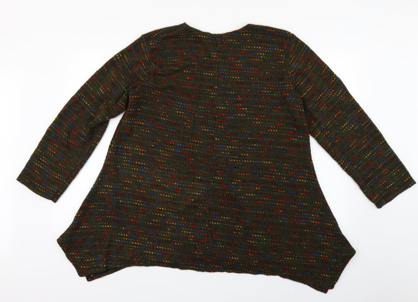 Womens UK Size M new collection Green Pullover Jumper
