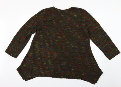 Womens UK Size M new collection Green Pullover Jumper