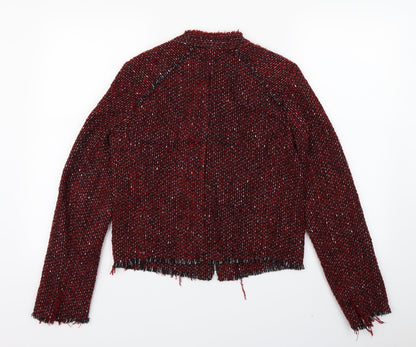 NEXT  Womens Red   Full Zip Sweatshirt Size 8