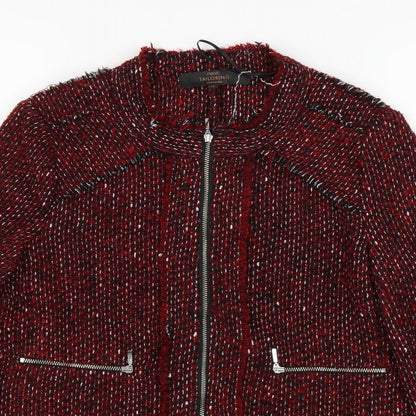 NEXT  Womens Red   Full Zip Sweatshirt Size 8