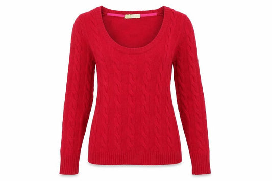 Womens UK Size 14 Preworn Pink Pullover Jumper