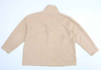 Womens UK Size XL Bonmarche Beige Cardigan Jumper