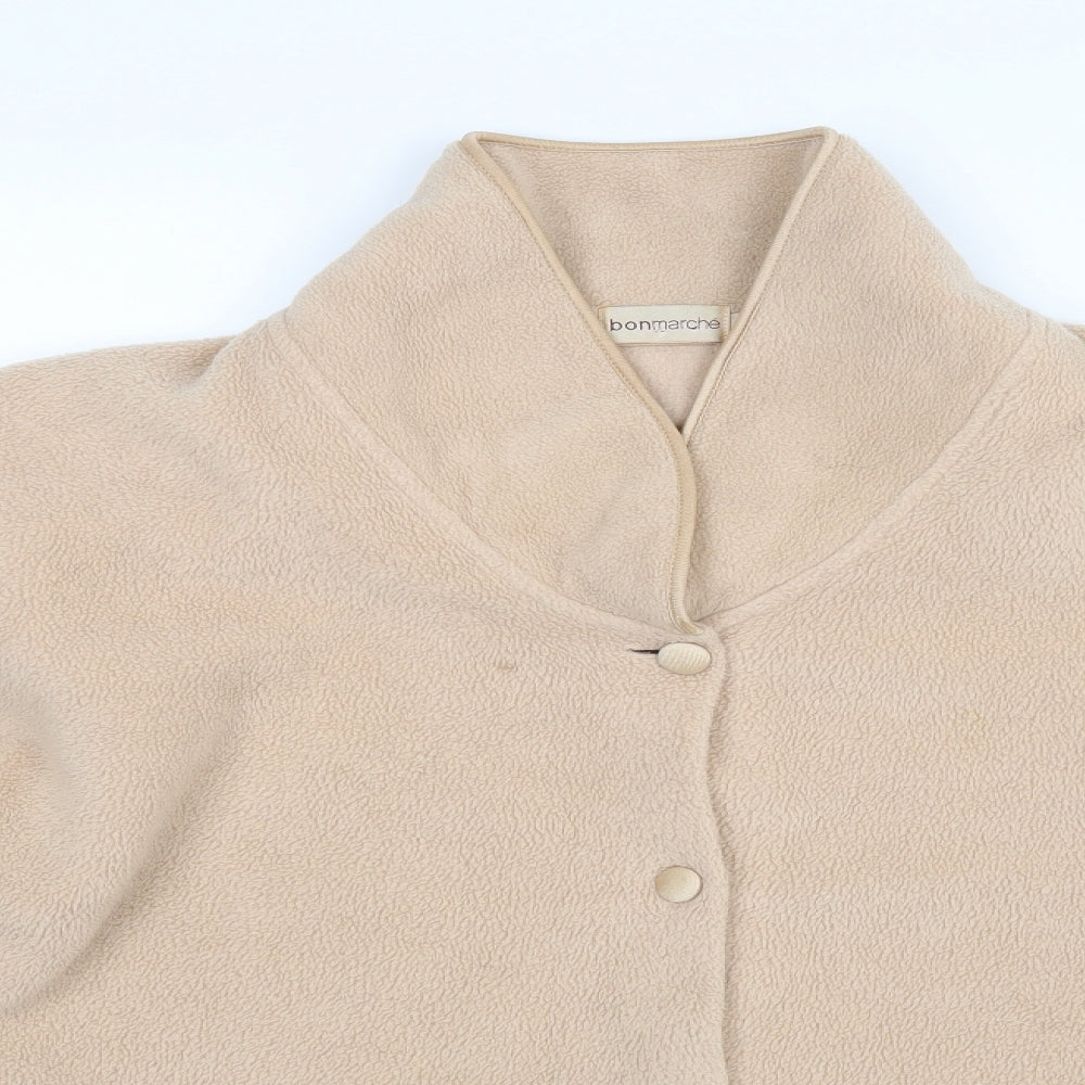 Womens UK Size XL Bonmarche Beige Cardigan Jumper
