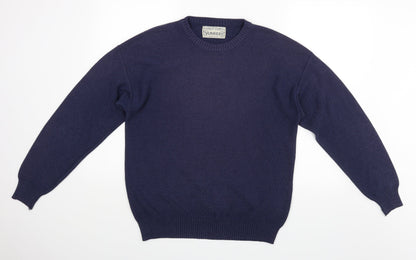 Viaggio Mens Blue   Pullover Jumper
