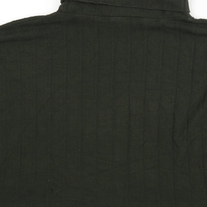 Womens UK Size L New Look Green Basic Blouse