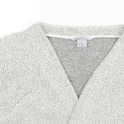Womens UK Size XS H&M Grey Basic Blouse