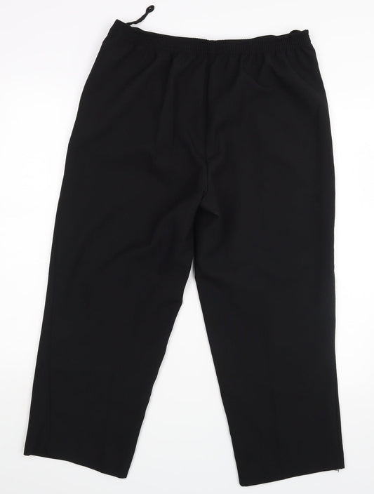 Bonmarche Womens Black   Dress Pants Trousers Size 14 L23 in