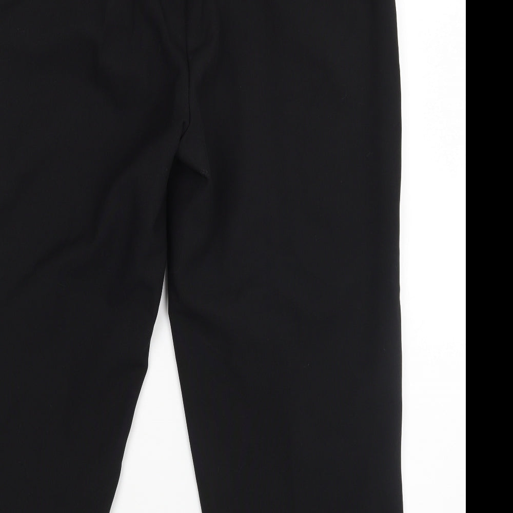 Bonmarche Womens Black   Dress Pants Trousers Size 14 L23 in