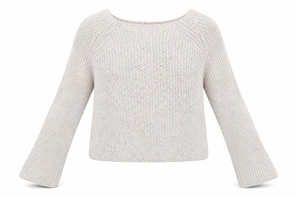 Womens UK Size XS H&M Beige Pullover Jumper