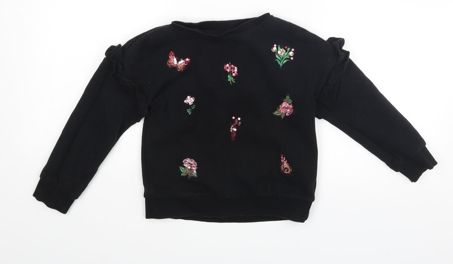 I love girls wear Girls Black   Pullover Jumper