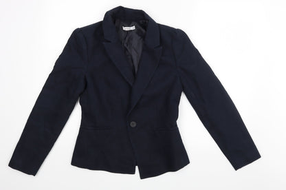 Mango Womens Blue   Jacket Blazer Size S