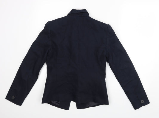 Mango Womens Blue   Jacket Blazer Size S