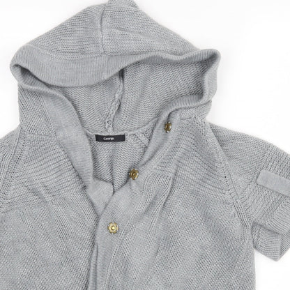 George Womens Grey    Hoodie