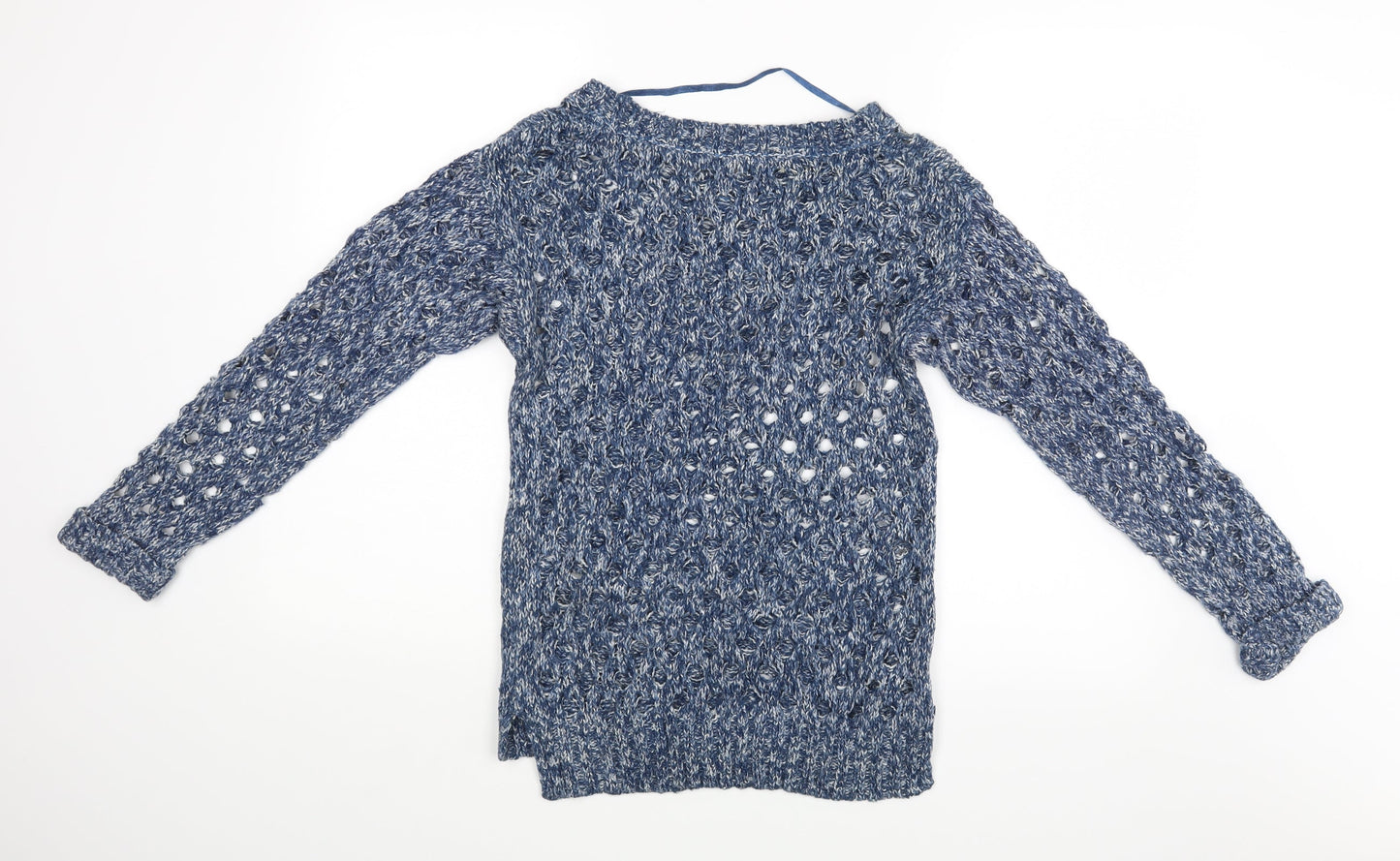 Womens UK Size 8 Atmosphere Blue Pullover Jumper