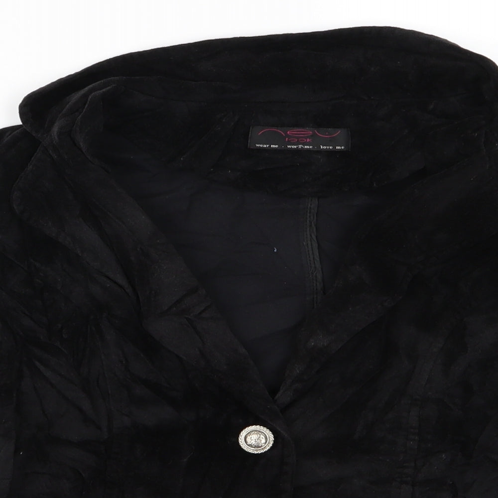 New Look Womens Black   Jacket  Size 12