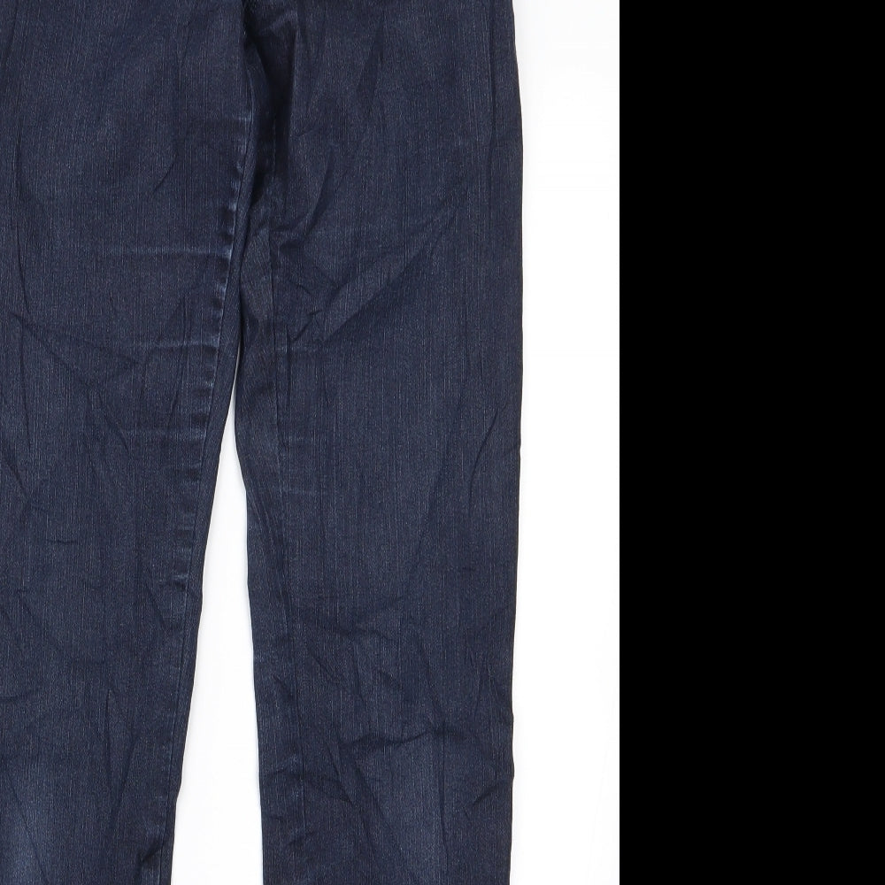 Womens UK Size 26 Preworn Regular Fit Skinny Blue Jeans