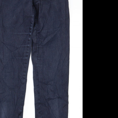 Womens UK Size 26 Preworn Regular Fit Skinny Blue Jeans