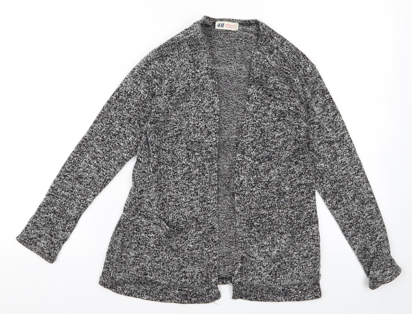 Womens UK Size 10 H&M Green Cardigan Jumper