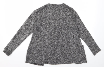 Womens UK Size 10 H&M Green Cardigan Jumper