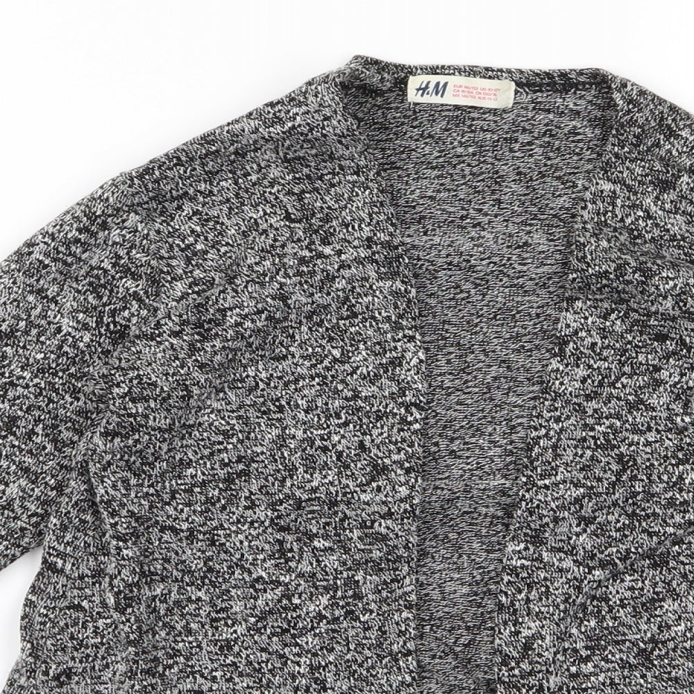 Womens UK Size 10 H&M Green Cardigan Jumper