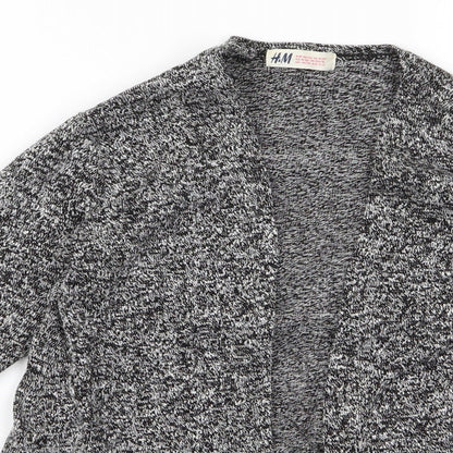 Womens UK Size 10 H&M Green Cardigan Jumper