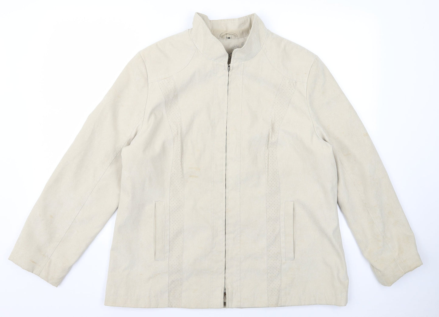 Womens UK Size M Klass Beige Jacket