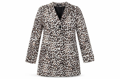 Womens UK Size 4 H&M Beige Overcoat