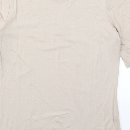 TU Womens Brown   Basic T-Shirt Size 8