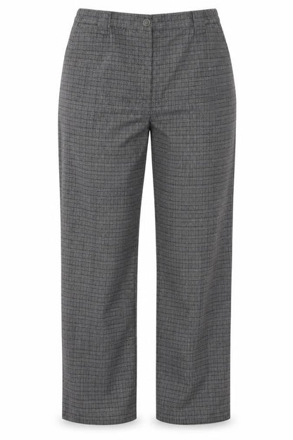 michelle Womens Grey  Rayon Trousers  Size 32 L24 in