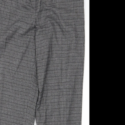 michelle Womens Grey  Rayon Trousers  Size 32 L24 in