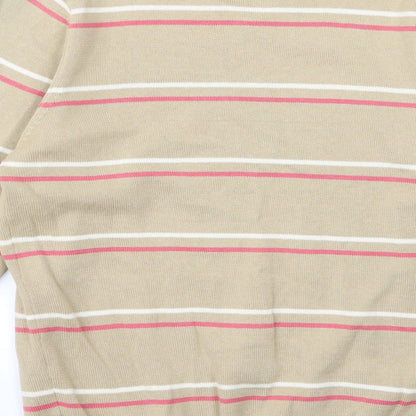 m&s Mens Beige   Pullover Jumper Size S